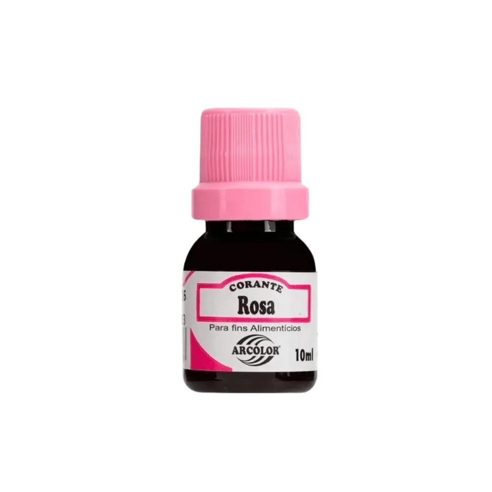 CORANTE LIQ ARCOLOR 10ML ROSA