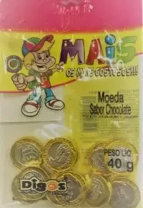 MOEDA CHOCOLATE DIGOS 40G