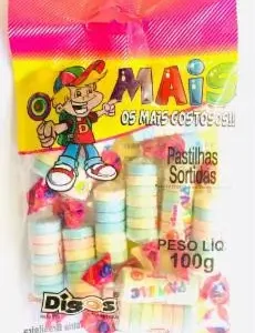 PASTILHAS SORTIDAS DIGOS 100G