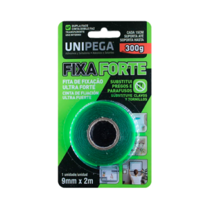 FITA DUPLA FACE UNIPEGA 9MMX2M