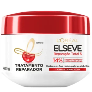 CREME TRATAMENTO ELSEVE 300G REPARACAO TOTAL 5