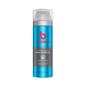 ESPUMA BARBEAR BOZZANO 193G PELE SENSIVEL
