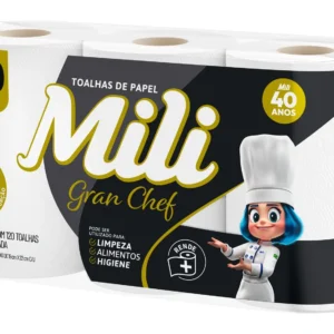 TOALHAS PAPEL MILI GRAN CHEF C3 120FLS