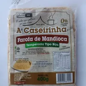 FAROFA MANDIOCA CASEIRINHA 400G TRADIC