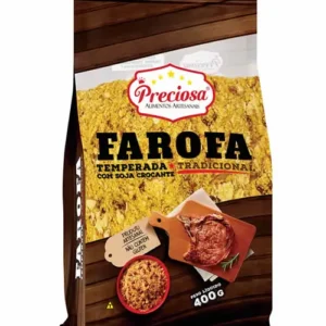 FAROFA TEMPERADA PRECIOSA 400G TRADICIONAL