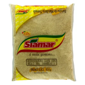 FARINHA MANDIOCA SIAMAR 500G TORRADA