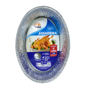 ASSADEIRA ALUMINIO WYDA 4LTS Y40 OVAL