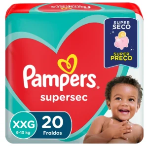 FRALDA DESC PAMPERS SUPERSEC XXG C20