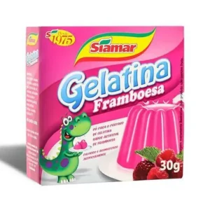 GELATINA SIAMAR 30G FRAMBOESA