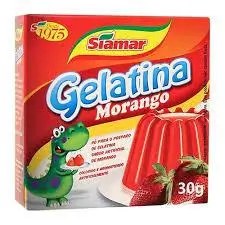 GELATINA SIAMAR 30G MORANGO