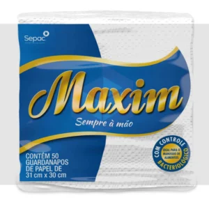 GUARDANAPO PAPEL MAXIM 31X30CM C50