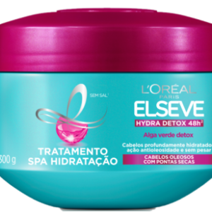 CREME TRATAMENTO ELSEVE 300G HYDRA DETOX