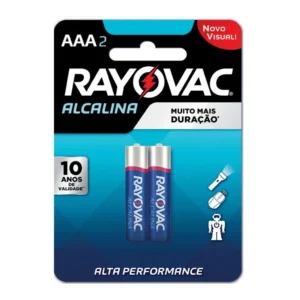 PILHA RAYOVAC ALCALINA AAA  C2