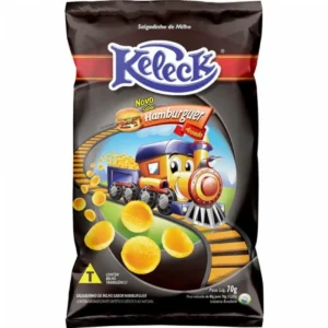 SALGADINHO KELECK 50G HAMBURGUER