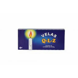 VELAS Q LUZ 105G