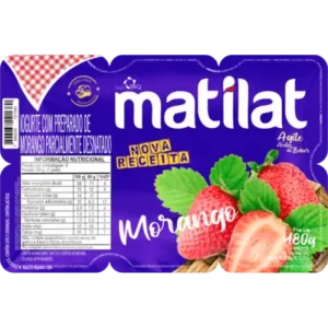 IOGURTE POLPA MATILAT 540G MORANGO