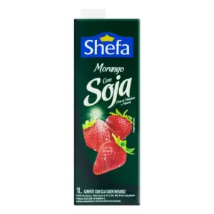 ALIMENTO SOJA SHEFA 1L MORANGO