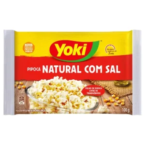 PIPOCA MICRO YOKI 100G NATURAL CSAL