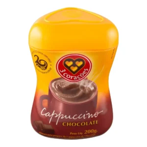 CAPPUCCINO 3CORACOES 200G CHOCOLATE