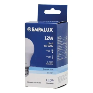 LAMPADA EMPALUX LED BULBO 12W BIVOLT