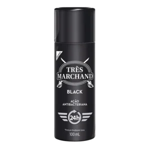 DESODORANTE SPRAY TRES MARCHAND 100ML BLACK