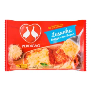 LASANHA PERDIGAO FRANGO C/BACON 600G