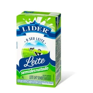 LEITE LIDER SEMIDESNATADO 1L