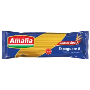 MACARRAO AMALIA SEMOLA 500G ESPAGUETE 8