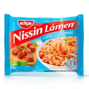 MACARRAO INSTANT NISSIN 85G  CARNE TOMATE