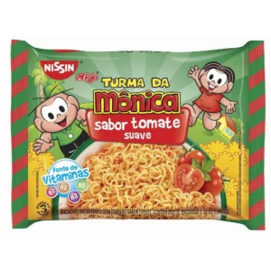 MACARRAO INSTANT NISSIN 85G T MONICA TOMATE SUAVE