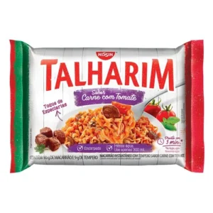 MACARRAO INSTANT NISSIN 90G TALHARIM CARNE TOMATE