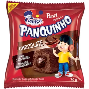 MINI BOLO PANQUINHO 70G CHOCOLATE