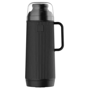 GARRAFA TERMICA MUNDIAL PRETA 1L