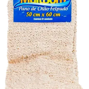 PANO DE CHAO FELPUDO MULTBOM 50X60CM