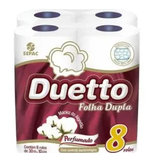 PAPEL HIG DUETTO PERF FD 8X30M