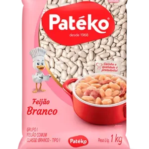 FEIJAO BRANCO PATEKO 1KG