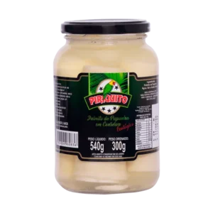 PALMITO PIRIQUITO PUPUNHA 540G TOLETE