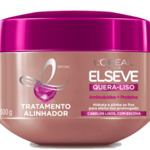 CREME TRATAMENTO ELSEVE 300G QUERA LISO