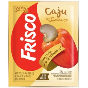 REFRESCO PO FRISCO 25G CAJU
