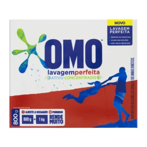 SABAO EM PO OMO LAVAGEM PERFEITA 800G
