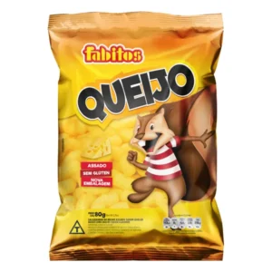 SALGADINHO FABITOS 80G QUEIJO