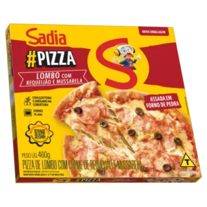 PIZZA SADIA 460G LOMBO REQUEIJAO MUSSARELA