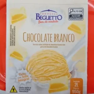 SORVETE BEGUETTO 2L CHOC BRANCO