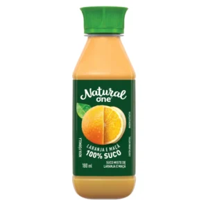 SUCO NATURAL ONE  180ML AMB DE LARANJA/MACA