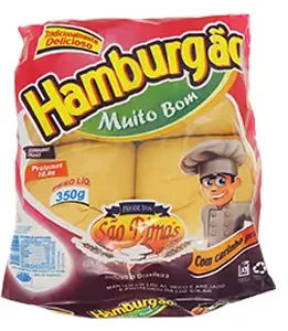 PAO HAMBURGAO SAO DIMAS 350G