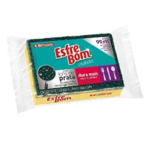 ESPONJA LAVA LOUCA ESFREBOM 1UN