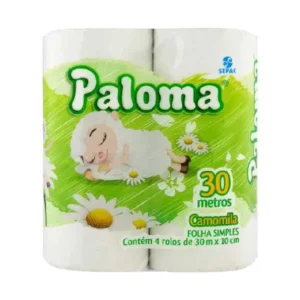 PAPEL HIG PALOMA CAMOMILA FS 4X30M