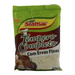 TEMPERO COMPLETO SIAMAR 400G ERVAS FINAS