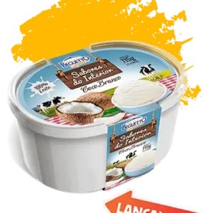 SORVETE BEGUETTO SABOR DO INTERIOR 1,5L COCO BRANCO