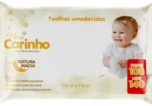 TOALHAS UMEDECIDAS MEU CARINHO PG100LV140